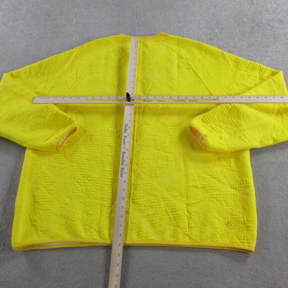 Nike Sweatshirt Mens XL Yellow Tech Pack Therma Fit ADV Textured Pullover NWT - Picture 9 of 12